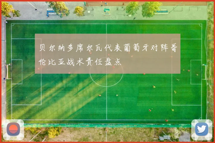 贝尔纳多席尔瓦代表葡萄牙对阵哥伦比亚战术责任盘点